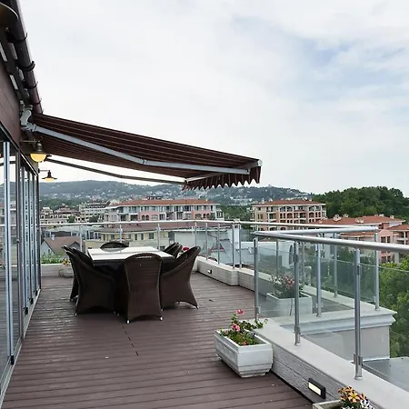 Under The Stars - Lux Penthouse With Pool And Terrace By Flat Mаnager Apartamento Saints Constantine and Helena